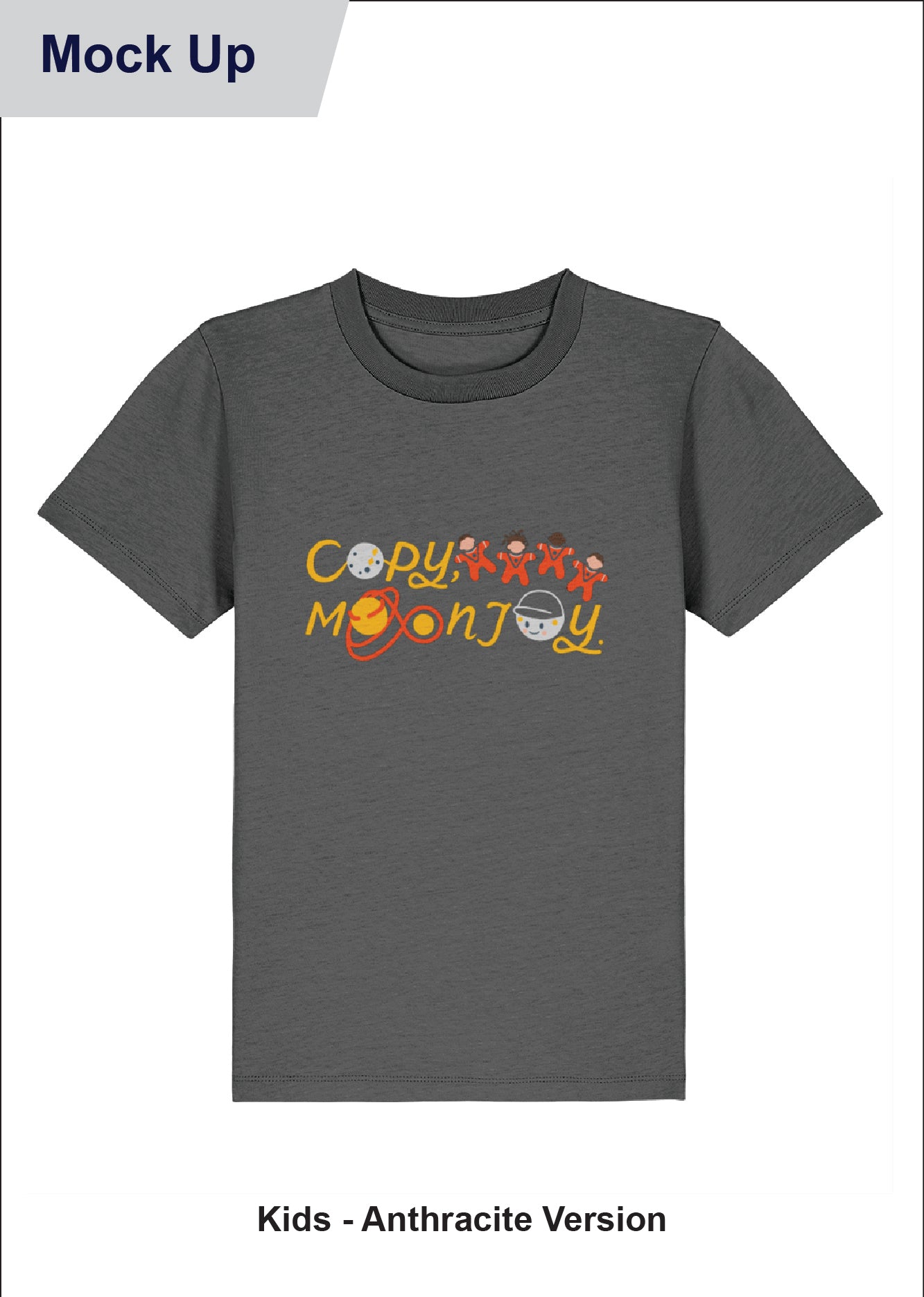 'Copy, Moon Joy' Kids T-shirt (Various Colours)
