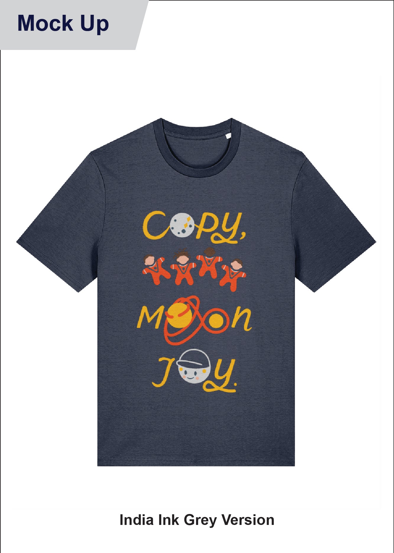 'Copy, Moon Joy' T-shirt - Adult (Various Colours)